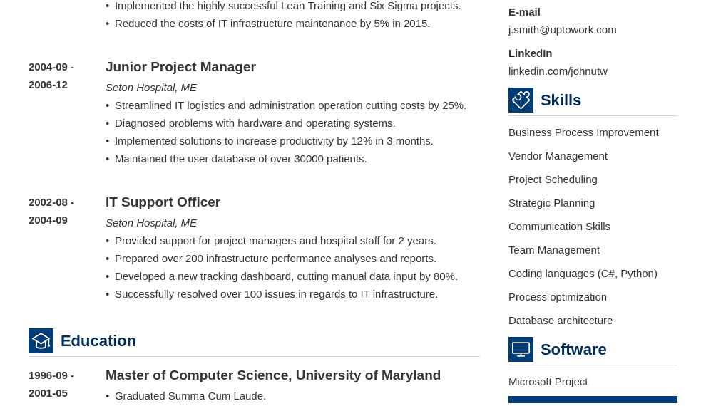 Create Resume Free Download